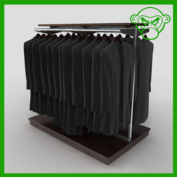 long coats 3d model - long coats by monkeyodoom